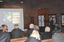 &Ouml;ffentliche Informationsveranstaltung in der Konstantinbasilika, Pr&auml;sentation der konserva