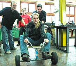 Das Team Hup der HAWK