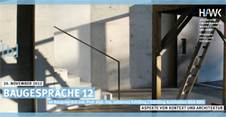 Baugespr&auml;che Fakult&auml;t Bauen und Erhalten