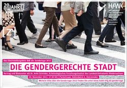 Gendergerechte Stadt: Vortrag  Fakult&auml;t Management, Soziale Arbeit, Bauen in Holzminden