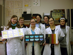 Dipl. Rest. Kerstin W&auml;cken recherchierte mit  drei studentische Arbeitsgruppen im Rahmen der Le