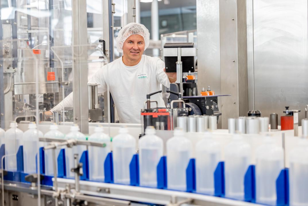 Infusionsproduktion bei B. Braun